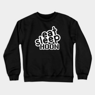 Eat Sleep Hoon - white Crewneck Sweatshirt